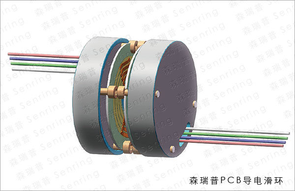 森瑞普PCB導(dǎo)電滑環(huán)安裝效果圖