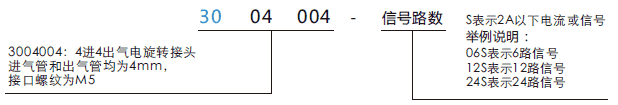 30040043004004系列四通路氣電一體滑環(huán)系列滑環(huán)特點