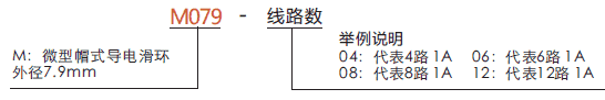 m079M079系列超微型帽式滑環(huán)(外徑:7.9mm)系列滑環(huán)特點(diǎn)